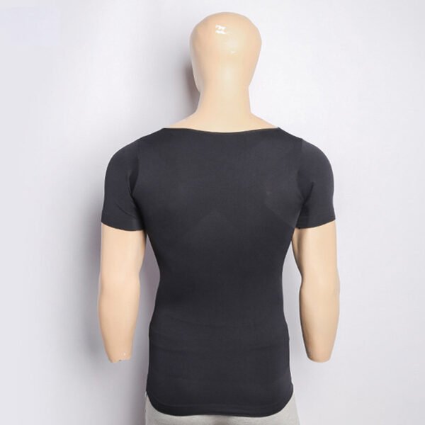 ⁦Men's Slim-Fit Compression T-Shirt YBMO005⁩ - الصورة ⁦2⁩