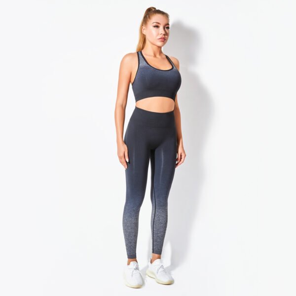 Seamless Dip-Dye Yoga-Sports Set Collection MMT001 – Bild 18