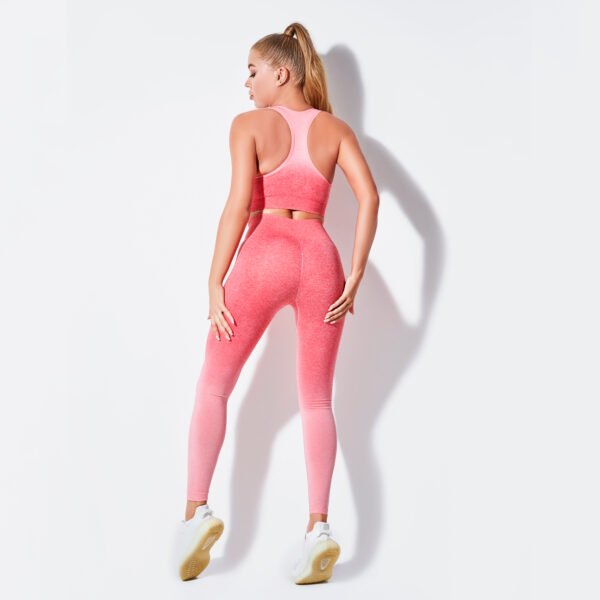 Seamless Dip-Dye Yoga-Sports Set Collection MMT001 – Bild 8