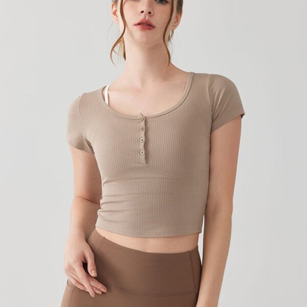 Women's Ribbed Crop Tops FYB006 – Image 4