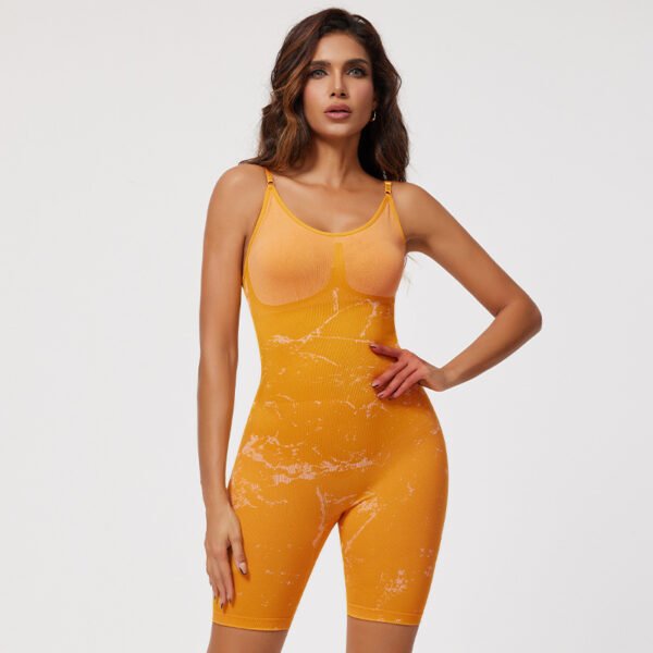Seamless Marble-Printed Bodysuit Collection YZTY004 – Bild 5