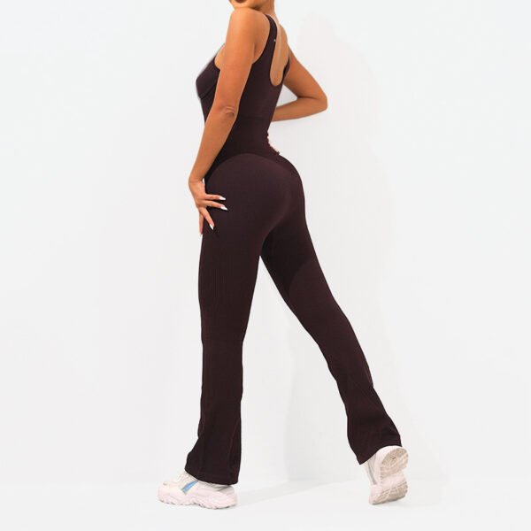 Seamless Sleeveless Wide-Leg Jumpsuit AEFJ001 – Bild 2