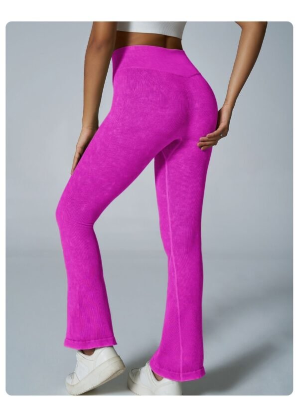 Seamless Wide-Leg Washed Pants YTL006 – Bild 2
