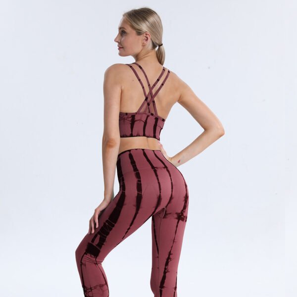 Seamless Tie-Dye Athletic Leggings MML003 - Imagen 2