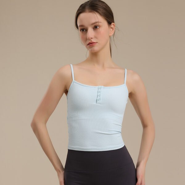 Seamless Buttoned Strapless Tops FYI001 – Bild 3