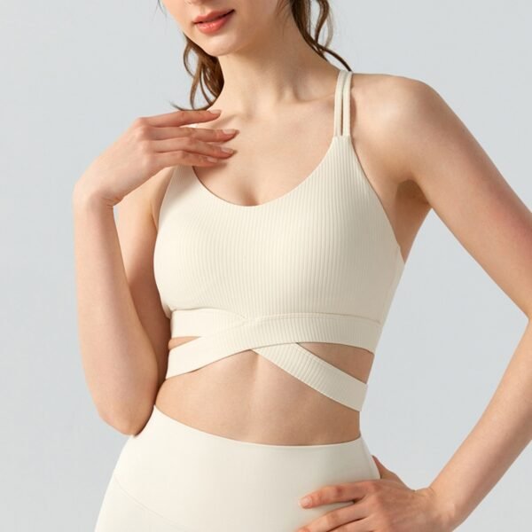 ⁦Women's Crossback Sports Bras YYB001⁩ - الصورة ⁦3⁩