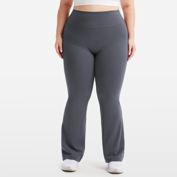 ⁦Seamless Plus-Size Yoga Wide-Leg Pants CJX001⁩ - الصورة ⁦2⁩
