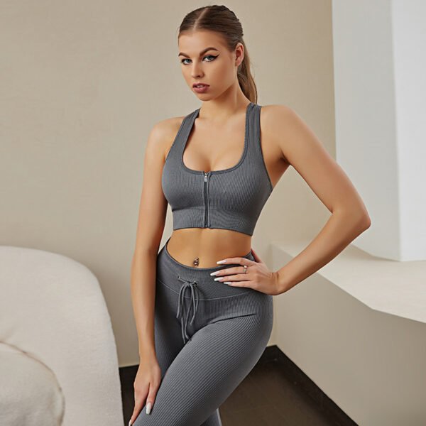Seamless Dip-Dye Yoga-Sports Set Collection MMT003 – Bild 2