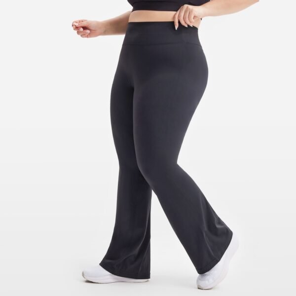 ⁦Seamless Plus-Size Yoga Wide-Leg Pants CJX001⁩ - الصورة ⁦3⁩
