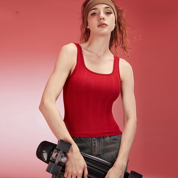 Seamless Square-Neck Vest BCI002 – Bild 6
