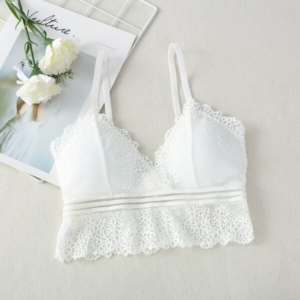 ⁦Wire-free Lace bra JJCL001⁩ - الصورة ⁦2⁩