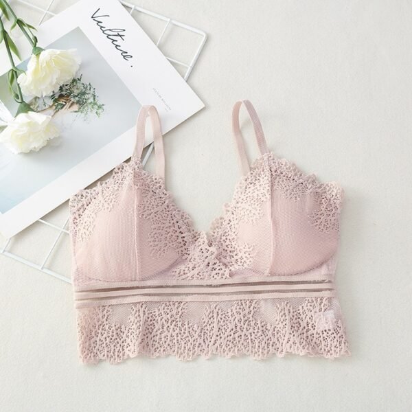 ⁦Wire-free Lace bra JJCL001⁩ - الصورة ⁦3⁩