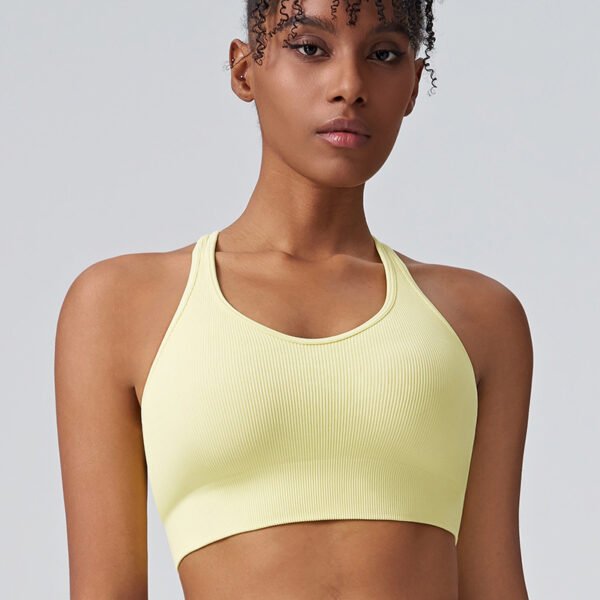 ⁦Seamless Hollow-Out Sports Bra HDW001⁩ - الصورة ⁦3⁩