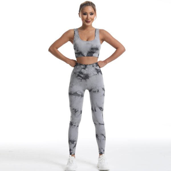 Seamless Tie-Dye Athletic Leggings MML002 – Bild 5