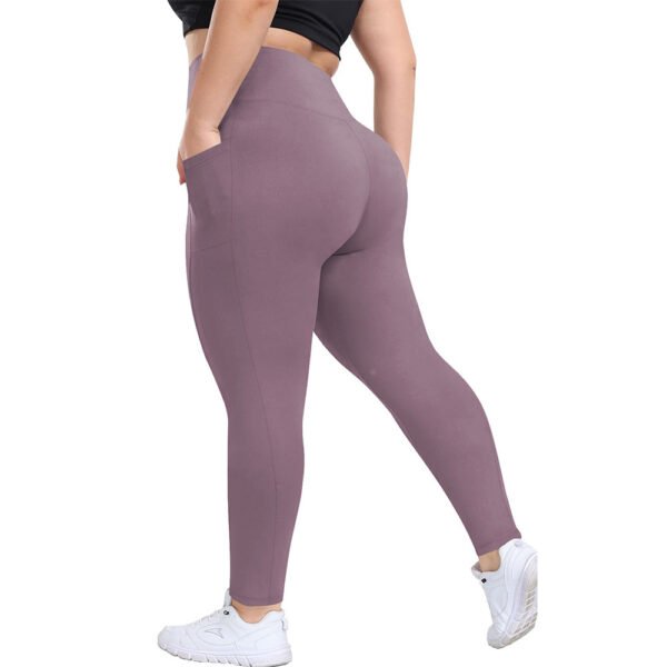 Seamless Plus-Size Yoga Pants XNX001 – Bild 3