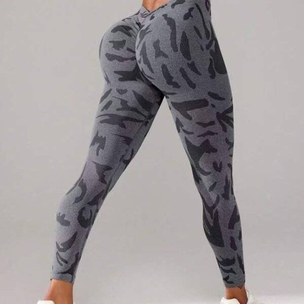 Seamless Camouflage Sports Leggings YTL001 - Image 5